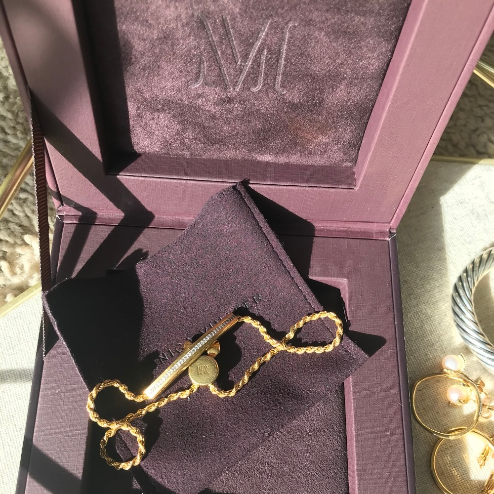 Monica Vinader Linear Diamond Chain Bracelet
